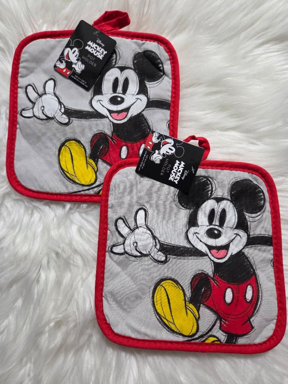 Mickey Mouse Potholder Set